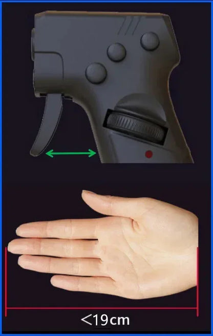Gun Style Vertical Gaming Mouse - DroppLux