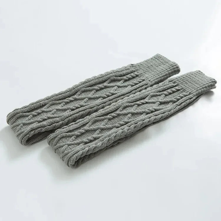 Winter Wool Over Knee Socks - DroppLux