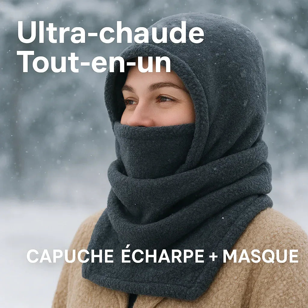 🧊 Protection intégrale visage & cou contre le froid extrême - DroppLux